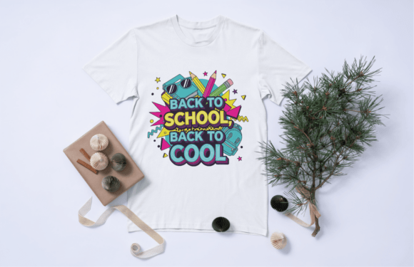 Back to School Back to Cool SVG: A Modern Design for Stylish School Essentials