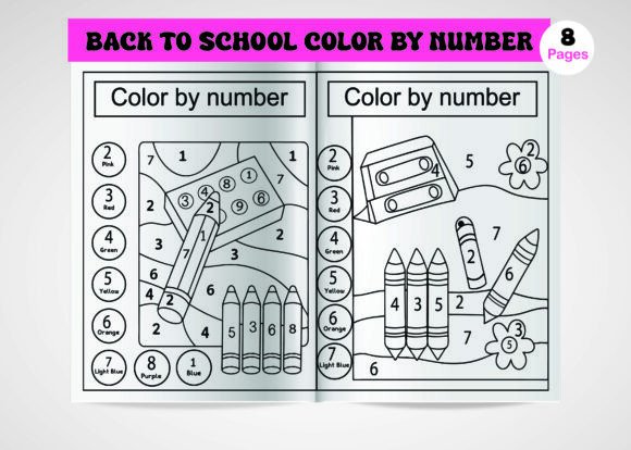 Back to School Color by Number Prek Math: A Strategic Tool for Early Learning and Development