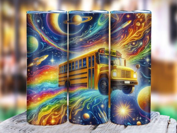 Back to School Essentials: Customizing Your 20 Oz Tumbler with the School Bus Tumbler V.3 Design