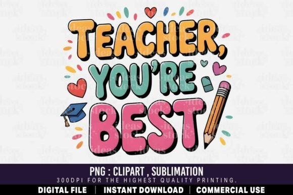 Back to School PNG Teacher Clipart