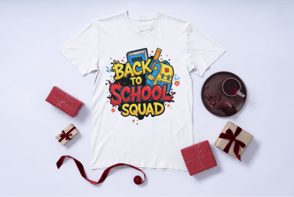 Back to School Squad SVG Design: Celebrating Team Spirit with Creativity