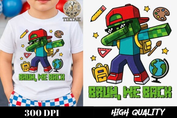 Bruh We Back: Pixel Zombie Back to School
