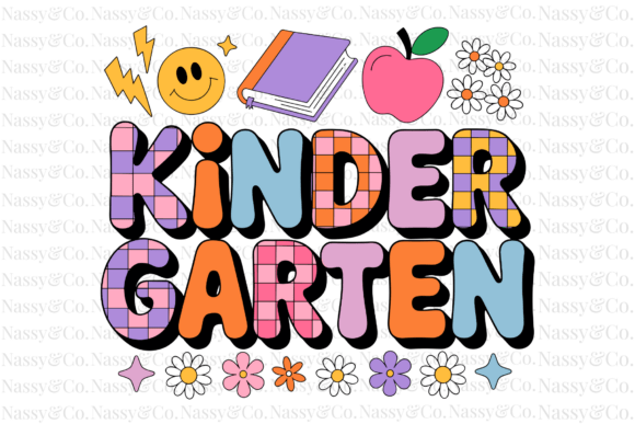 Kindergarten Back to School Boho PNG – A Versatile Design for Creative Projects
