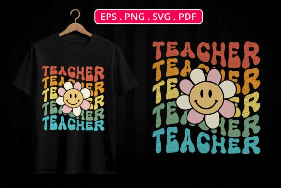 Retro Teacher Back to School T-Shirt: A Timeless Design for Your POD Store