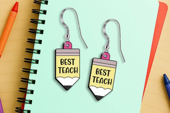 Teacher Earrings Back to School SVG Gift: A Creative and Personalized Way to Show Appreciation