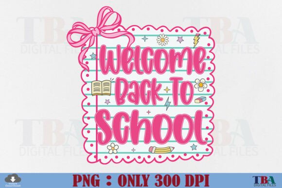 Welcome Back to School, Preppy Teacher: Elevate Your Classroom Brand with Instant Digital Art